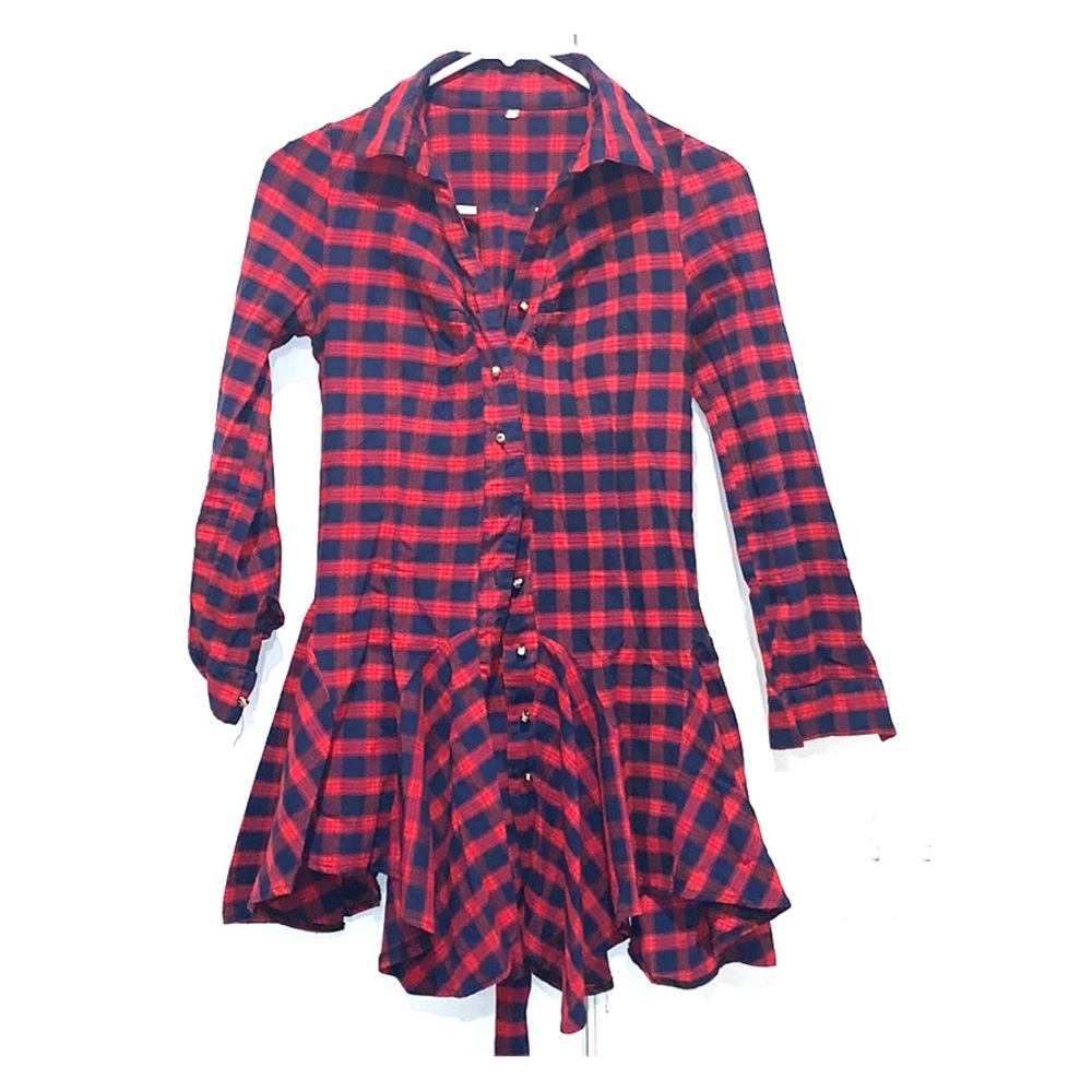 Plaid Shirt/Dress